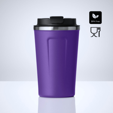 Nordic rinkinys: termogertuvė 500 ml ir termopuodelis 350 ml, violetinė, papildomas vaizdas 3