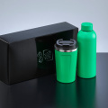 Nordic rinkinys: termogertuvė 500 ml ir termopuodelis 350 ml, šviesiai žalia