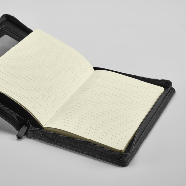 Orwell A5 aplankas rPU. 64 FSC® lapų užrašų knygelė su užtrauktuku, gaminio vaizdas (4)