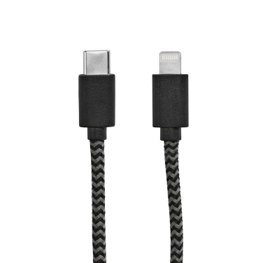 „Ramanujan“ laidas rPET. 1 m USB-C–Lightning jungtis. Greitas įkrovimas., gaminio vaizdas (4)