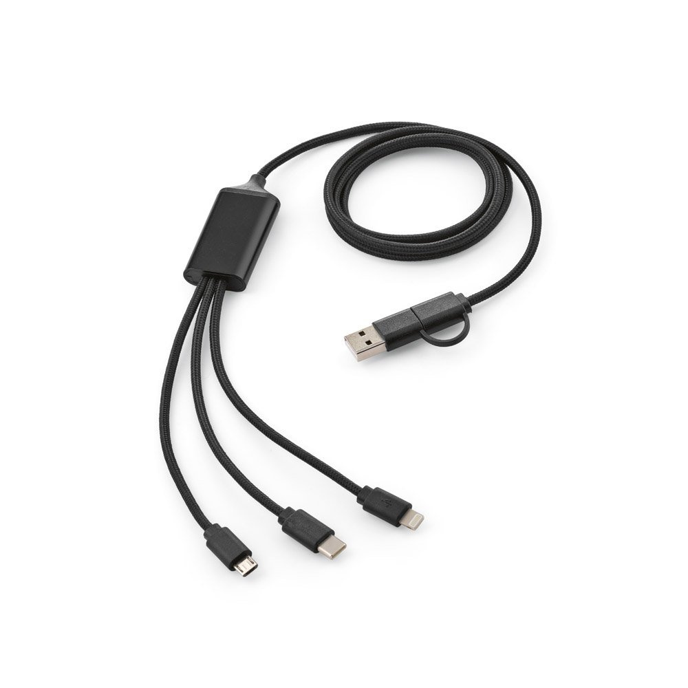 Turing 5 viename kabelis rPVC. 1,2 m 10 W, gaminio vaizdas (1)