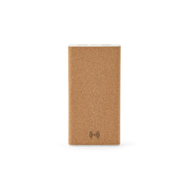 Archimedes išorinė baterija (kamštienos ir kviečių šiaudų), 10000 mAh. 15 W, gaminio vaizdas (3)