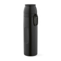 Flinders termosas perdirbtas nerūdijantysis plienas 1080 ml. 2 puodeliai ir karabinas, Juoda