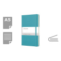 MOLESKINE užrašų knygelė, maždaug A5 formato, turkis