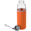 Stiklinis butelis 500 ml, oranžinė
