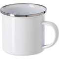 Emalinis puodelis 350 ml, balta