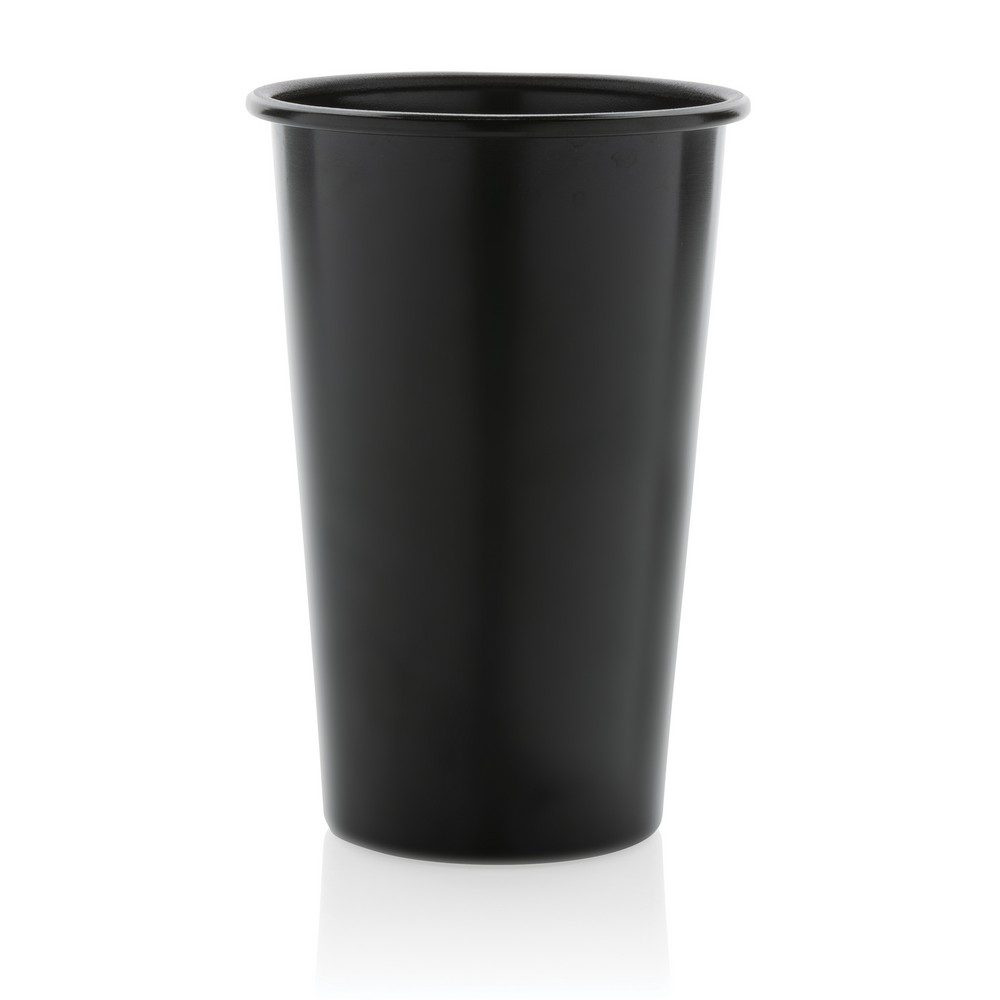 Alo RCS perdirbto aliuminio lengvas puodelis, 450 ml, juoda, gaminio vaizdas (1)