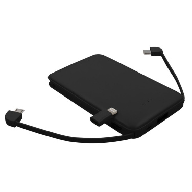 5000 mAh talpos išorinė baterija su integruotais laidais ir adapteriu | Presley, gaminio vaizdas (3)
