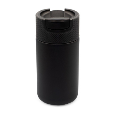 Termosinis puodelis 400 ml „Air Gifts“ su keramika | Nabila, juoda, gaminio vaizdas (2)