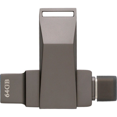 USB atmintinė 64 GB, grafitas, gaminio vaizdas (3)
