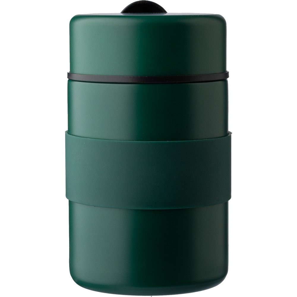 Termo maisto indas 460 ml su šaukštu, žalia, gaminio vaizdas (1)