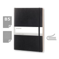 MOLESKINE užrašų knygelė, maždaug B5 formato, juoda