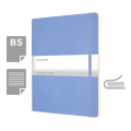 MOLESKINE užrašų knygelė, maždaug B5 formato, mėlyna