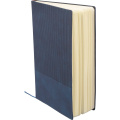 Užrašų knygelė maždaug A5 formato, mėlyna