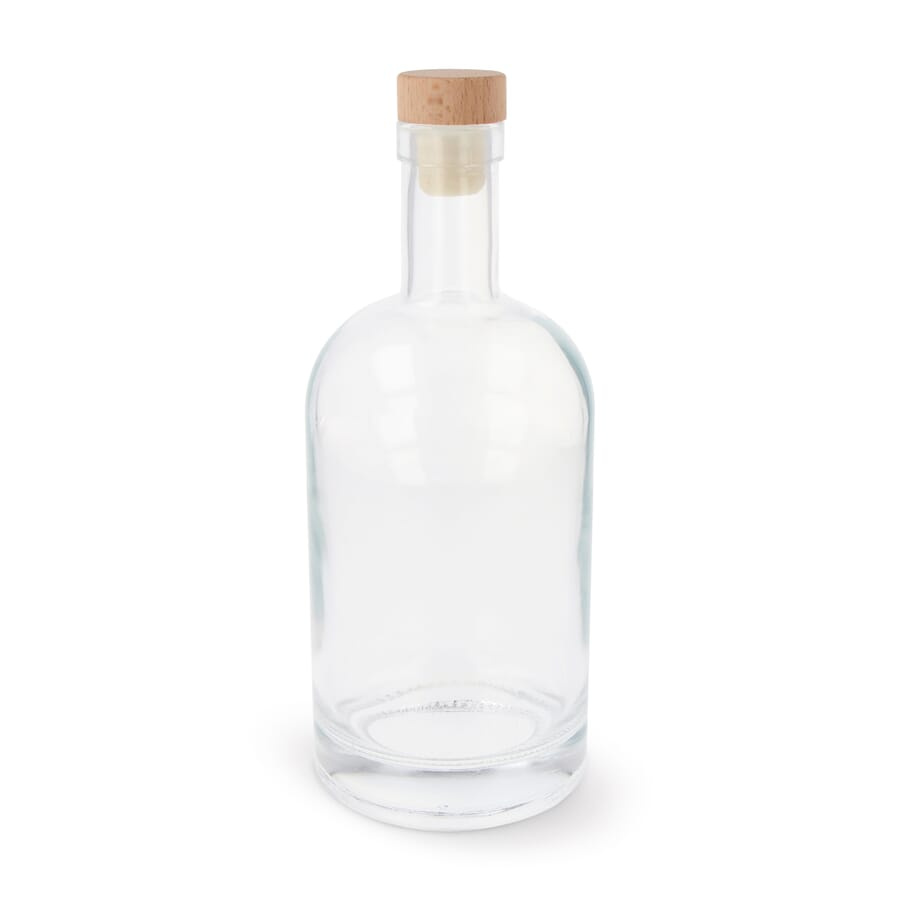 Vandens butelis 500 ml, skaidrus, gaminio vaizdas (1)