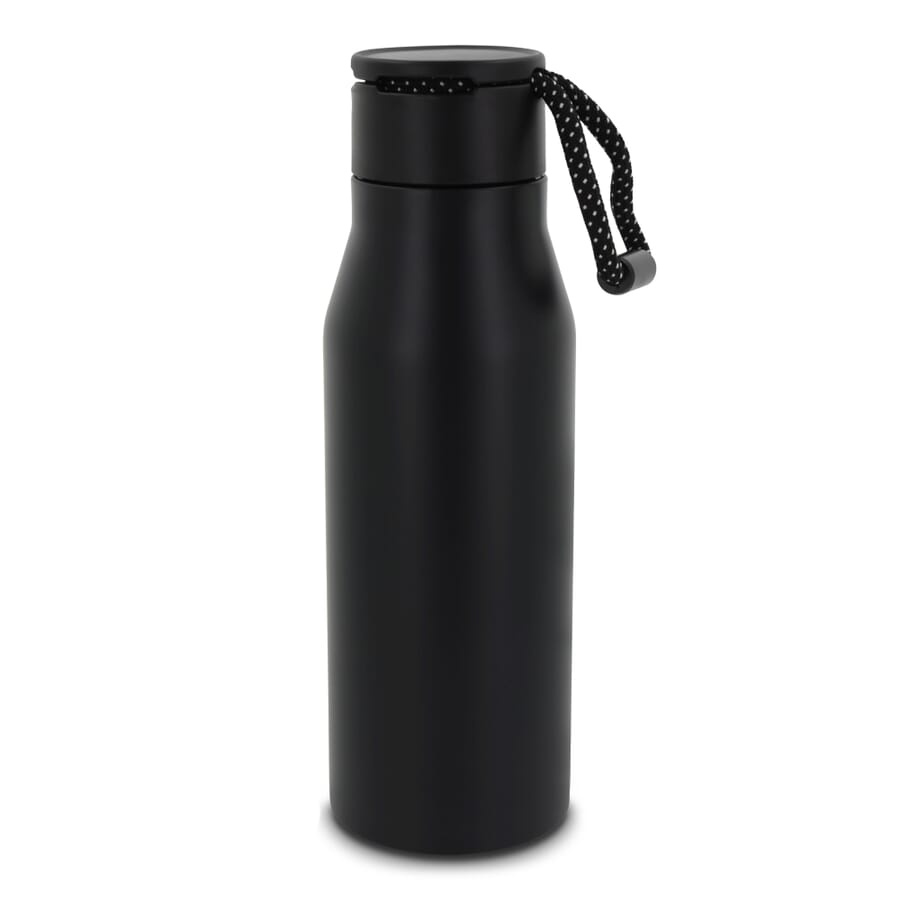 Termosas su virvele 600 ml, juoda, gaminio vaizdas (1)