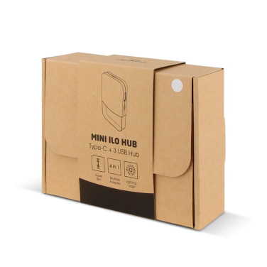 2598 | „Xoopar iLo Mini Hub“ – 4 viename adapteris – USB 2.0 duomenų perdavimas – skirstytuvas, balta, gaminio vaizdas (2)