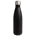 „Sagaform Nils“ plieninis buteliukas su purslais, 500 ml, juoda / balta