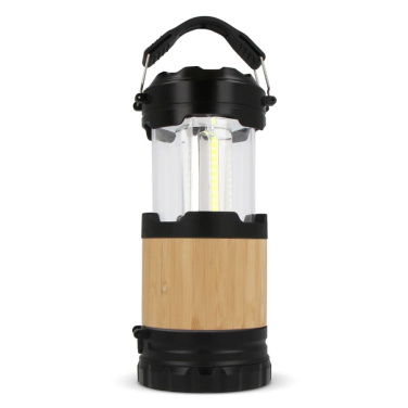 ABS ir bambuko žibintas ir žibintuvėlis, juoda, gaminio vaizdas (4)