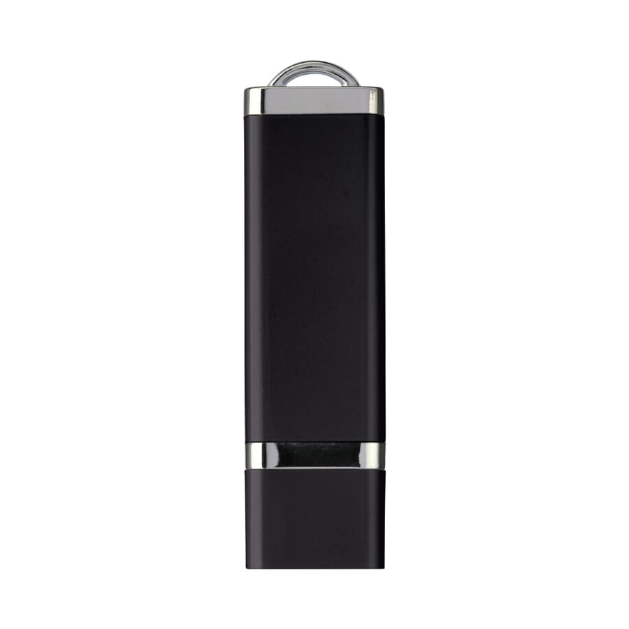 USB plonas 2.0 8 GB, juoda, gaminio vaizdas