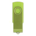 USB atmintinė „Twister“ 16 GB, šviesiai žalia