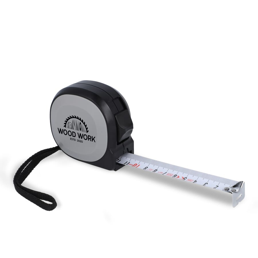 MeasureMate matavimo juosta 7,5 m, juoda / Pilka, gaminio vaizdas (1)