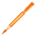 Rutulinis rašiklis S40 Grip Clear permatomas, skaidrus / oranžinis