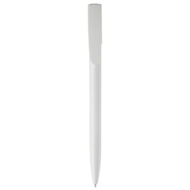 Deniro kietos spalvos rutulinis rašiklis, balta / Balta, gaminio vaizdas (3)