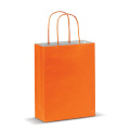 Kraft maišelis, mažas, 120 g/m², oranžinė