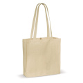 Pečių krepšys iš medvilnės OEKO-TEX® 140g/m² 40x10x35 cm, ekru