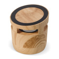 Medinio stiliaus garsiakalbis (3W) ir belaidis įkroviklis (5W), mediena / Mediena