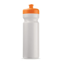 Sportinis butelis klasikinis 750 ml, balta / oranžinė