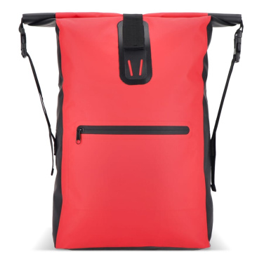 Nuotykių kuprinė 20L IPX4, raudona, gaminio vaizdas (2)