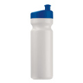 Sportinio buteliuko dizainas 750 ml, balta / Tamsiai mėlyna