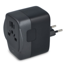 „PowerPro“ kelioninis adapteris pagamintas iš perdirbto plastiko