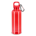 Noa vandens buteliukas R-PET 500 ml permatomas, skaidrus / raudonas