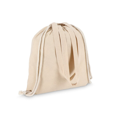 DrawTote OEKO-TEX 38x42 140gsm, ekru, gaminio vaizdas (4)