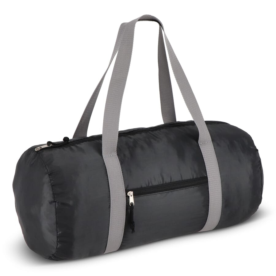R-PET 190T lengvas sportinis ir kelioninis krepšys 48 x 23 x 23 cm 20 l, juoda, gaminio vaizdas (1)