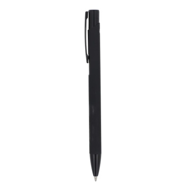 Ballpen Alicante softtouch Deluxe, juoda, gaminio vaizdas (2)