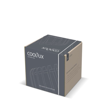 „Coollux“ LED lempa „Lamella Sol“, juoda, gaminio vaizdas (4)