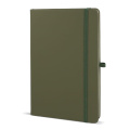 PU užrašų knygelė Sora A5, džiovinti žalia