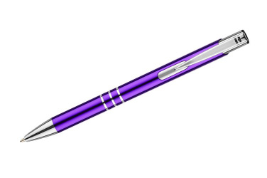 Rutulinis rašiklis KALIPSO, gaminio vaizdas, violetinis (4)