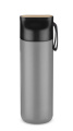 Kelioninis butelis ELSA 600 ml, pilkas