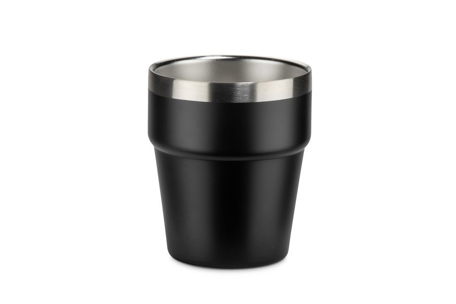 Perdirbto nerūdijančio plieno puodelis MAKEL 300 ml, gaminio vaizdas