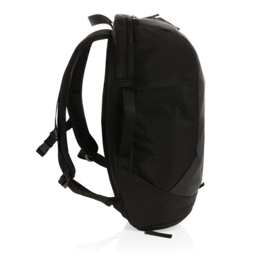 Swiss Peak AWARE™ RPET 15,6 colio darbo/sporto kuprinė, juodas, detalus vaizdas (3)