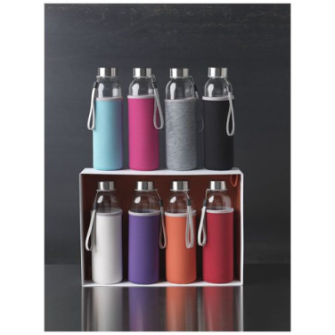Bodhi 500 ml stiklinis vandens butelis, Violetinė, gaminio vaizdas (2)