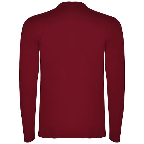 Itin ilgomis rankovėmis vyriški marškinėliai, Granatas, S, gaminio vaizdas (1)