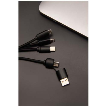 SCX.design C13 15W 5-in-1 įkrovimo laidas, Vientisa juoda, gaminio vaizdas (3)