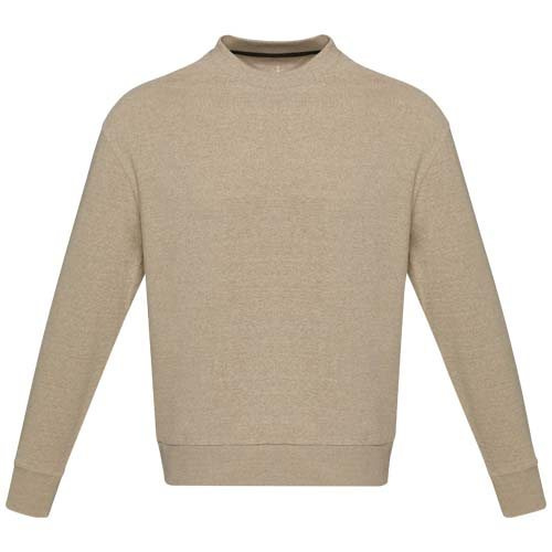 Jet unisex Aware™ perdirbtas megztinis su įtemptu kaklu, Avižiniai dribsniai, 2XS, gaminio vaizdas (1)