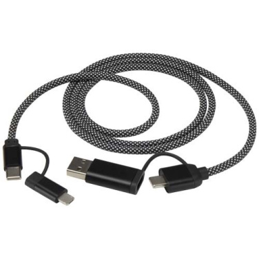 Išmanusis 65 W 100 cm RCS perdirbtas magnetinis 5 viename įkrovimo laidas, Juoda, gaminio vaizdas (3)
